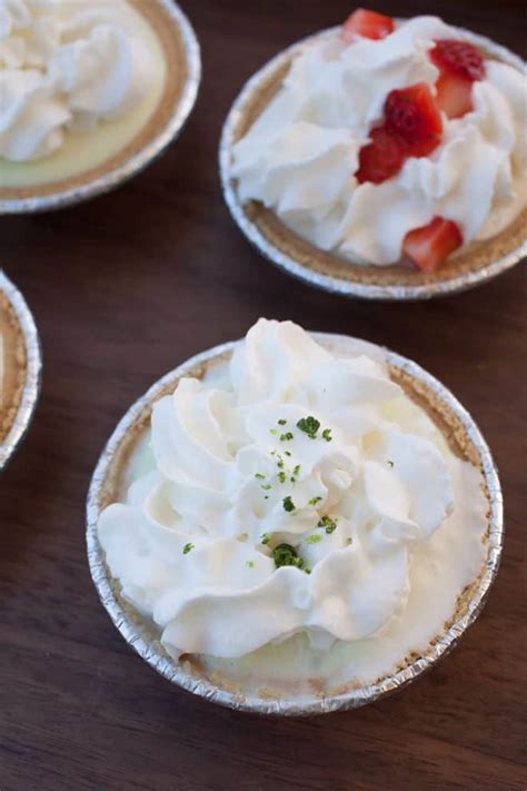 forced cream pies|No Bake Whipped Cream Pies .